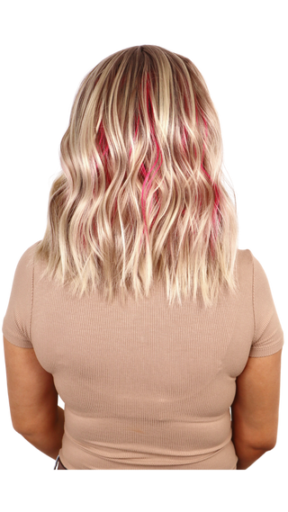 Deondra (Blonde with Pink Highlights) Petite