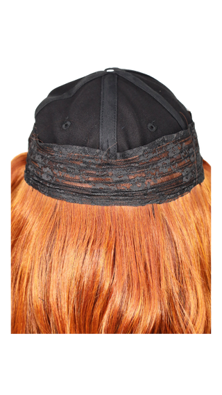 Baseball Hat Curly (Light Brunette)