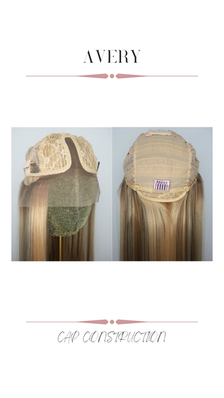 Avery (Taupe Blonde with Highlights) Large