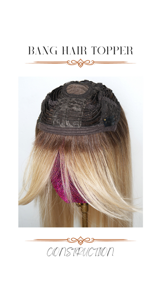 Topper with Bangs (Blonde)